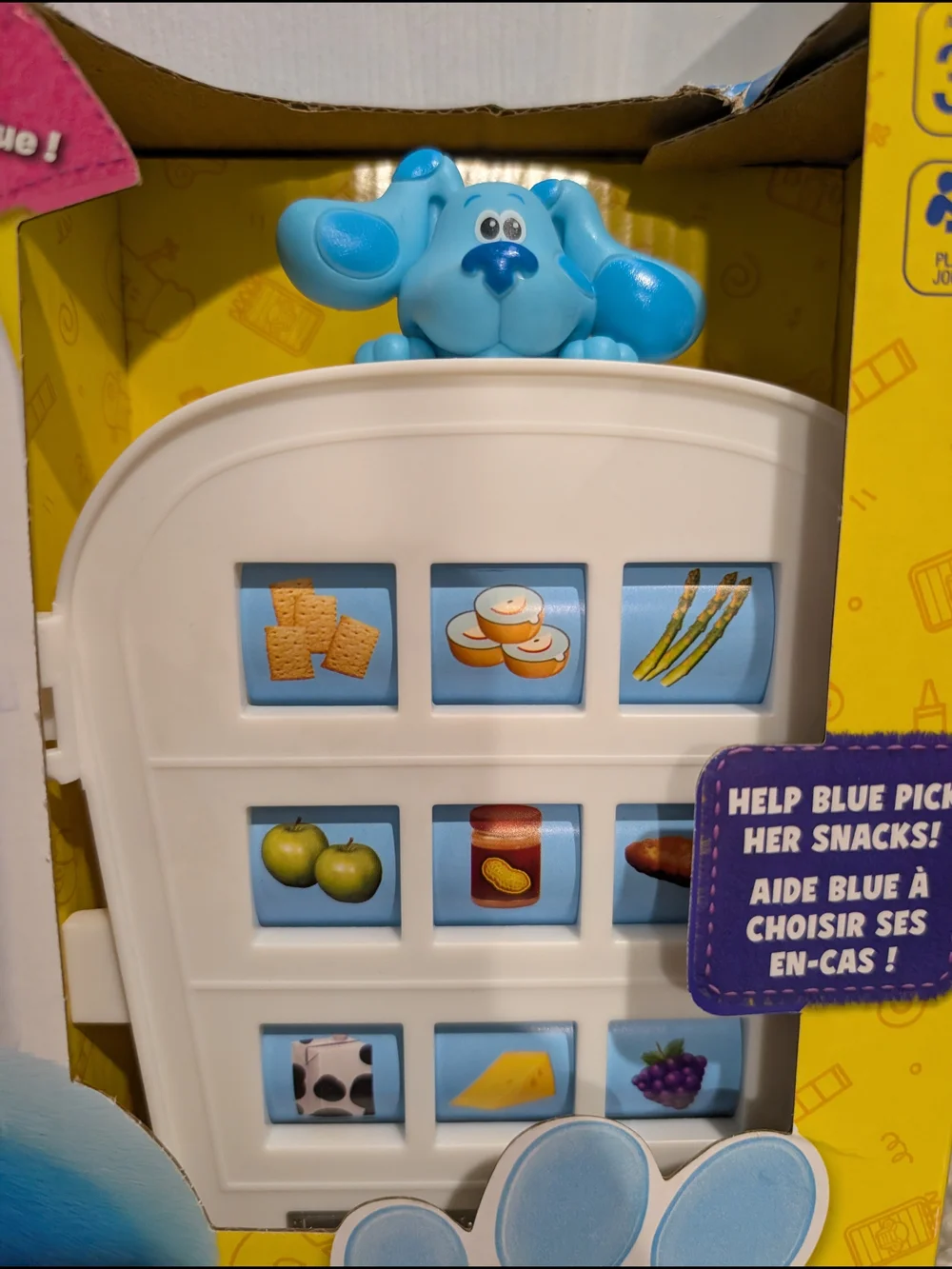 NIB Nickelodeon Blue's Clues Snack Match Game by Spin Master Games